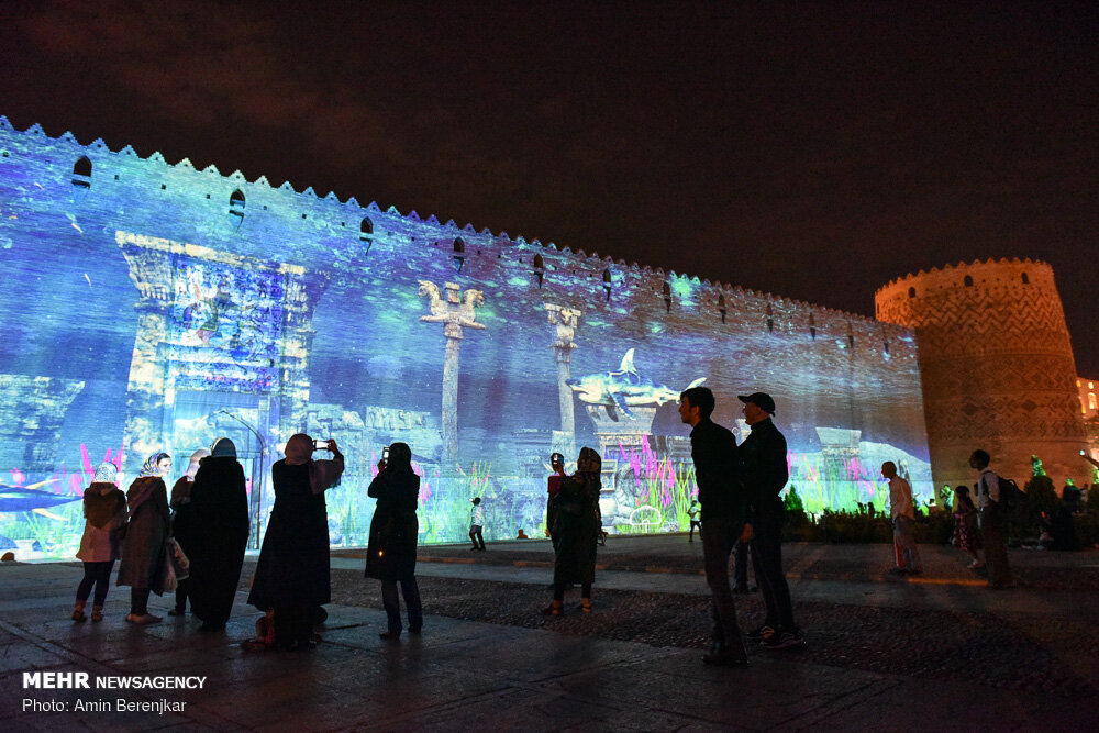 نورپردازی سه بعدی در شیراز